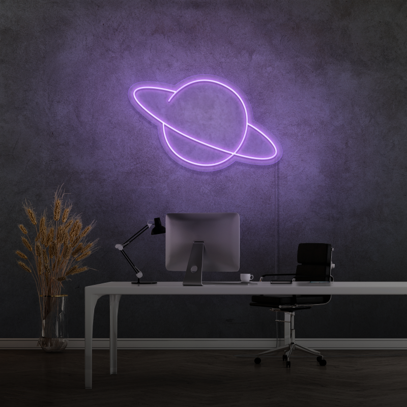 "Planet" - LED Neon Sign