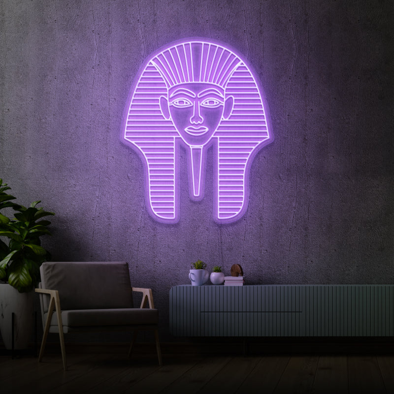 'Tutankhamun' di Margot - Insegna al neon a LED