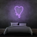 Néon LED "Cœur" – Déco lumineuse romantique
