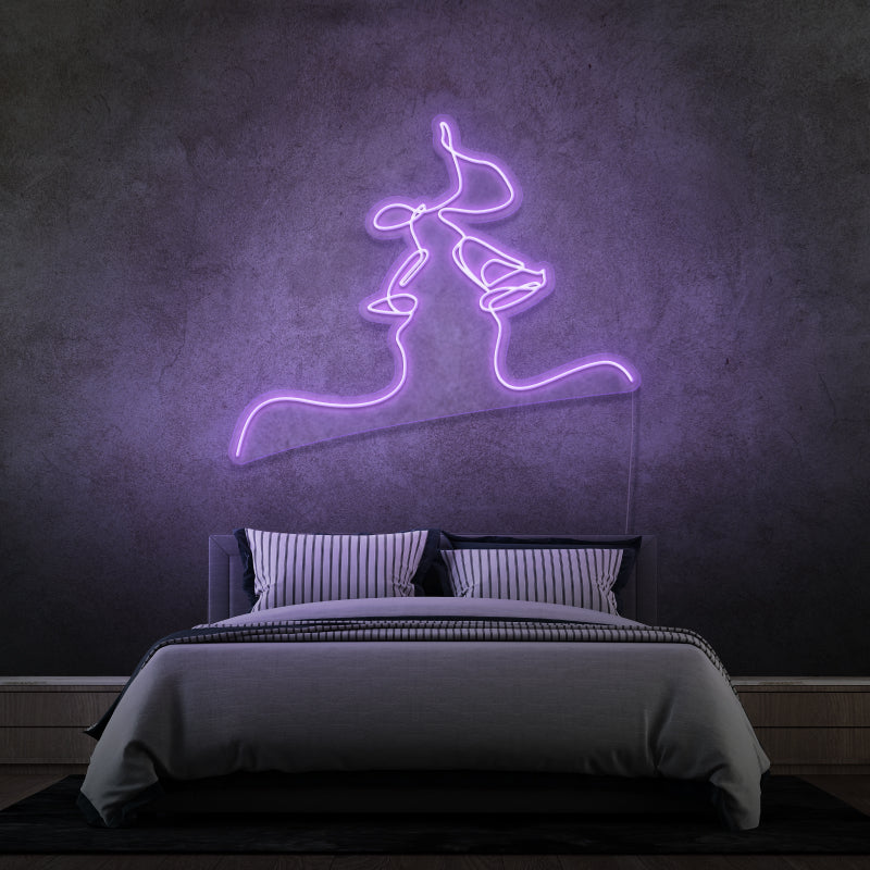 'KISS KISS' by Margot - LED neon sign