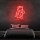 'ASTRONAUTA' - Letrero de neón LED