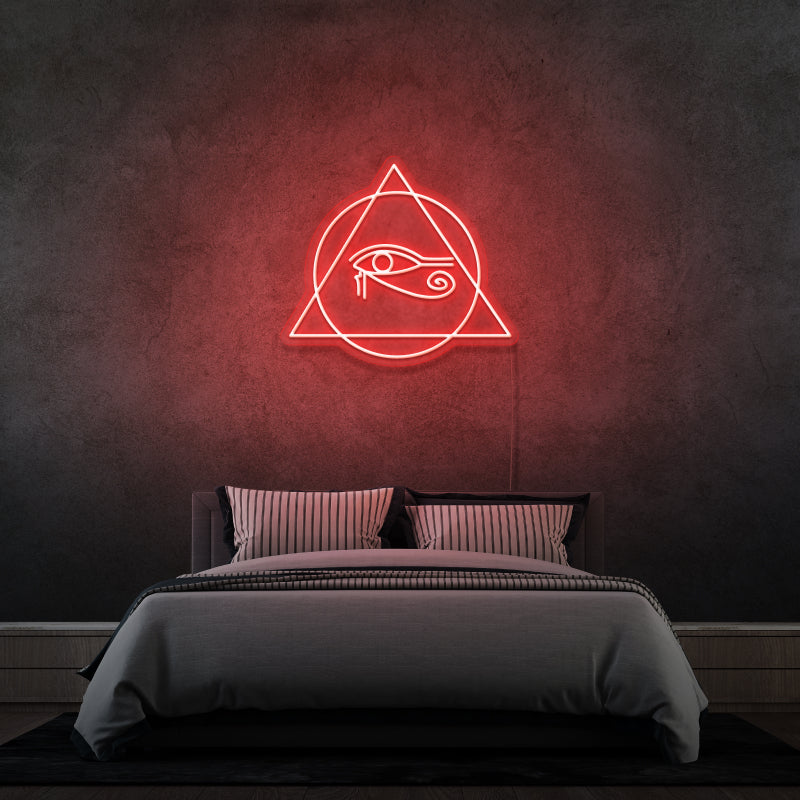 'Eye of Horus' by Margot - LED neon sign