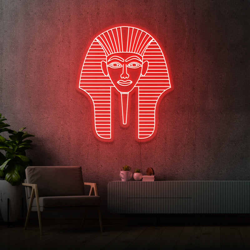 „Tutanchamun“ von Margot – LED-Leuchtreklame