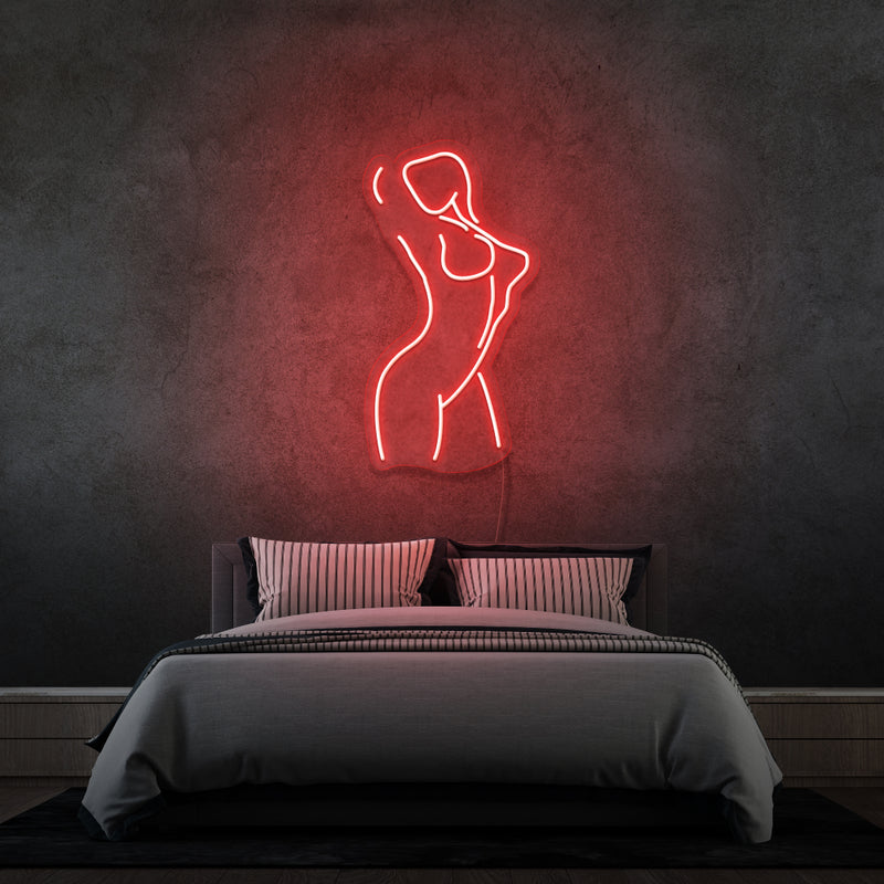 'DONNA' - Insegna al neon a LED