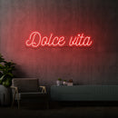 Néon LED "Dolce Vita" – Ambiance à l'italienne