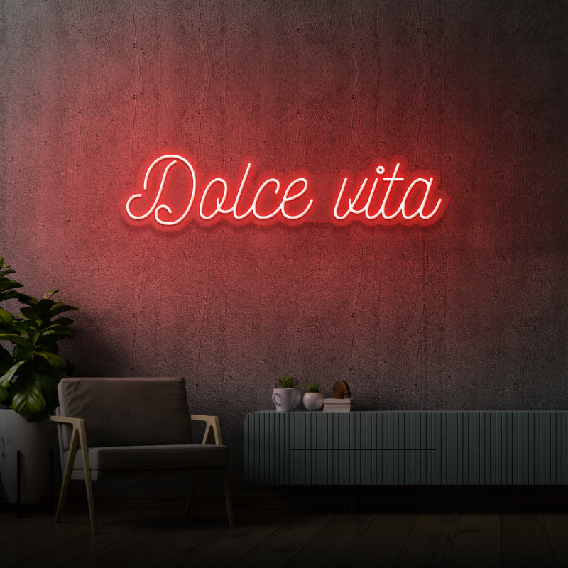 'DOLCE VITA' - LED neon sign