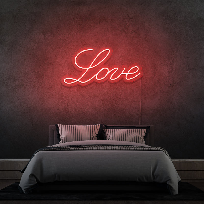 'LOVE' - LED neon sign