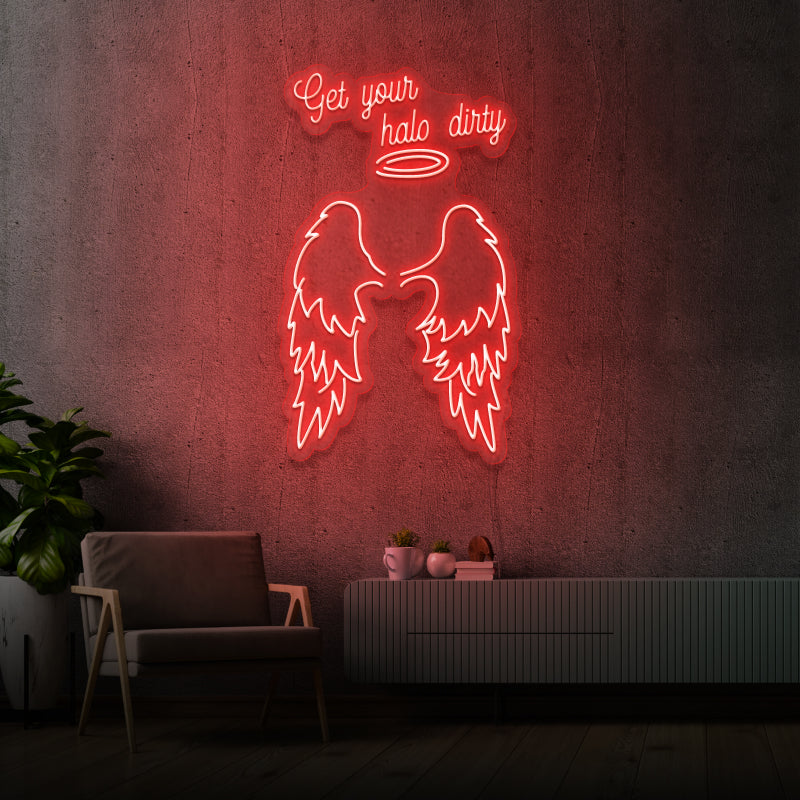 'ANGEL' - Insegna al neon a LED