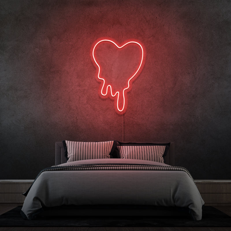 'Cuore' - Insegna al neon a LED