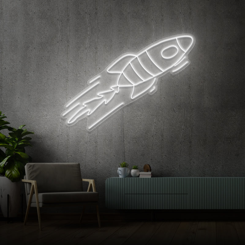 'ROCKET' by Margot - LED neon sign