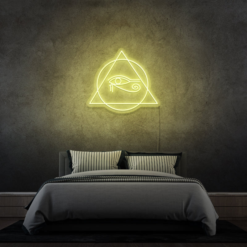 'Eye of Horus' by Margot - LED neon sign